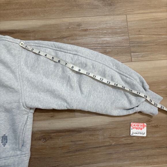 Free People A Cut Above Zip-Up Hoodie XS - Picture 7 of 10